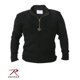 Rothco 1/4 Zip Acrylic Commando Sweater, Black, 2X screenshot. Sweaters & Vests directory of Men's Clothing.