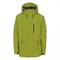 Trespass Mens Corvo Hooded Full Zip Waterproof Jacket/Coat (XXS) (Cedar Green)