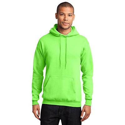 Port & Company Men's Classic Pullover Hooded Sweatshirt XXL Neon Green