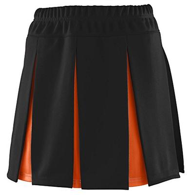 Augusta Sportswear Women's Liberty Skirt S Black/Orange