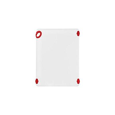 Winco StayGrip Plastic Cutting Board, 18" X 24" X .5", Red | 1/Each