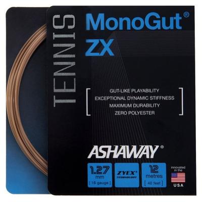 Ashaway-Zyex MonoGut 1.27/16G Tennis String Natural-(AZYEX127NA:SET)