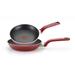 T-fal Excite Nonstick 12" Frying Pan Non Stick/Aluminum in Black/Gray/Red | 2.6 H in | Wayfair 032406061972