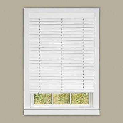 Achim Home Furnishings Cordless GII Luna 2" Vinyl Venetian Blind, 36" x 64", White