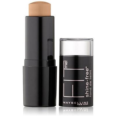 Maybelline New York Fit Me! Shine Free Stick Foundation, Buff Beige [130] 0.32 oz (Pack of 6)
