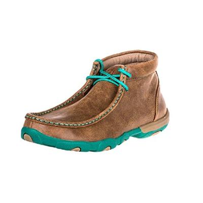 Twisted X Women's Driving Moccasin Bomber Turquoise (10)