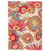 "Jaipur Living Balfour Indoor/ Outdoor Floral Red/ Multicolor Area Rug (8'8""X11'10"") - RUG141380"