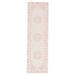 "Jaipur Living Malo Medallion Pink/ White Runner Rug (2'6""X8') - RUG139836"