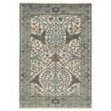 Jaipur Living Slayton Hand-Knotted Medallion Ivory/ Light Teal Area Rug (10'X14') - RUG144401