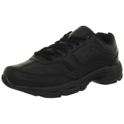 Fila Men's Memory Workshift Cross-Training Shoe,Black/Black/Black,11.5 4E US
