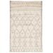 Jaipur Living Zola Hand-Knotted Geometric Ivory/ Brown Area Rug (8'X10') - RUG110973