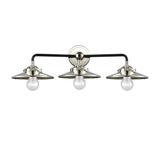 Innovations Lighting Bruno Marashlian Railroad 26 Inch 3 Light Bath Vanity Light - 284-3W-BPN-M1-PN