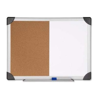 Lorell LLR19290 Dry-Erase/Cork Board Combination