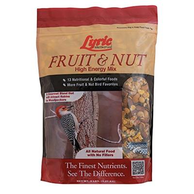 Lyric Fruit & Nut High Energy Wild Bird Mix - 5 lb. bag