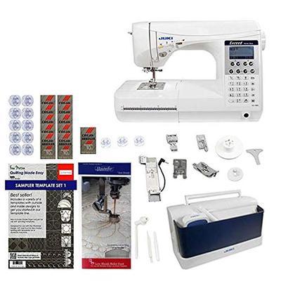 Juki HZL-F300 Exceed Series - Full Sized 9 inch Throat Computer Sewing Quilting Machine w/ Limited t
