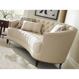 Lark Manor™ Anarah 90" Chenille Square Arm Curved Sofa Chenille, Wood | 36 H x 90 W x 43 D in | Wayfair DBHM8100 43069579