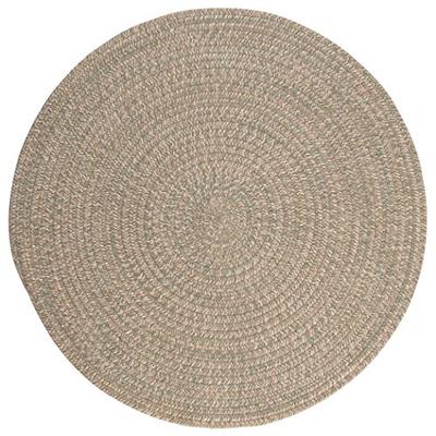 Tremont Round Area Rug, 8 by 8-Feet, Palm