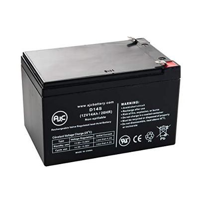 Scooterteq 500ZX 12V 14Ah Scooter Battery - This is an AJC Brand Replacement