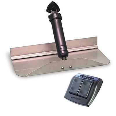 Bennett 189E Hydraulic Trim Tab Set with Euro-Style Control - 18" x 9"