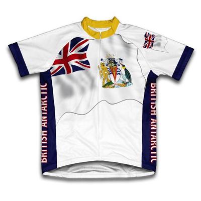 ScudoPro British Antarctic Flag Short Sleeve Cycling Jersey for Women - Size S