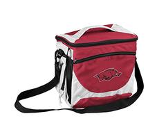 NCAA Arkansas Razorbacks 24-Can Cooler with Bottle Opener and Front Dry Storage Pocket