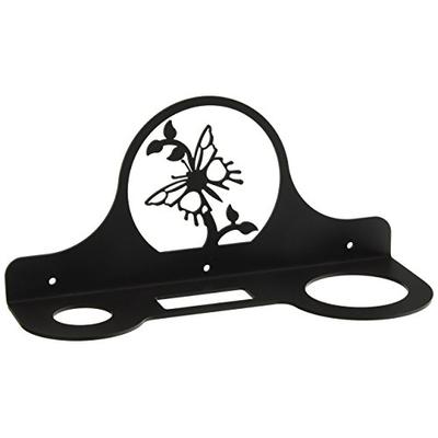 Village Wrought Iron 11 Inch Butterfly Hair Dryer Rack