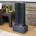 Brayden Studio® Crass Resin Fountain w/ LED Light | 31.75 H x 14.5 W x 8.75 D in | Wayfair 1F46948BEC1A4E438A8E4BFDA59A0ABD