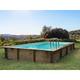 Piscine bois en kit rectangle Tampa - 7.20 x 4.20 x 1.44 m