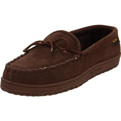 Old Friend Men's Wisconsin Slipper Chocolate 14