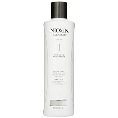 Nioxin Cleanser Shampoo System 1 for Fine Hair with Light Thinning, 10.1 Ounce