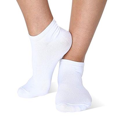 Everlast Men's No Show Athletic Ankle Socks (Pack of 7,14 or 21 pairs) (21- pack, B- White)
