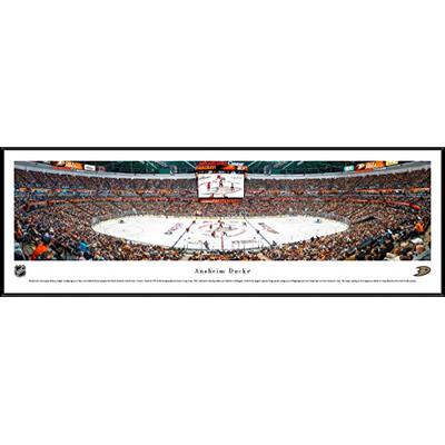 Anaheim Ducks - Center Ice - Blakeway Panoramas NHL Posters with Standard Frame