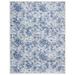 Blue 108 x 0.315 in Indoor Area Rug - Bungalow Rose Martha Stewart Ikat Cream/Area Rug | 108 W x 0.315 D in | Wayfair