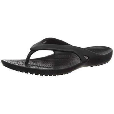 Crocs Women's Kadee Ii Flip, Black 8 M US