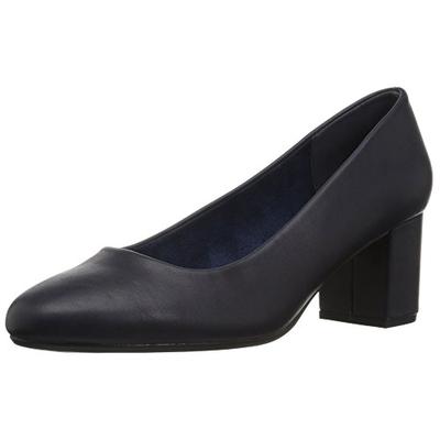 Easy Street Women's Proper Dress Pump Navy 9.5 M US