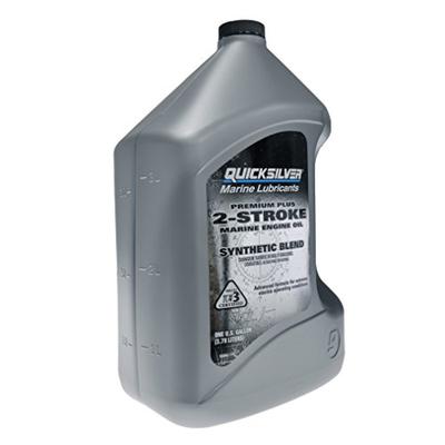 Quicksilver 858027Q01 Premium Plus Two-Cycle TC-W3 Oil for 2-Cycle Mercury, Mariner, Force, Mercury