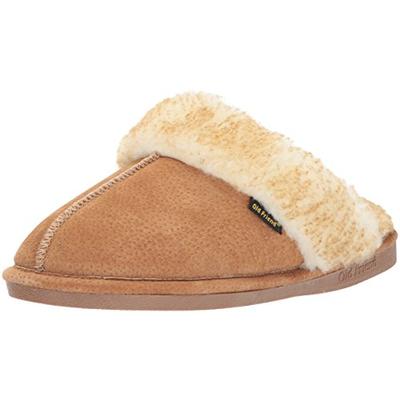 Old Friend Women's Buffy Scuff Slipper Tan 8 M US