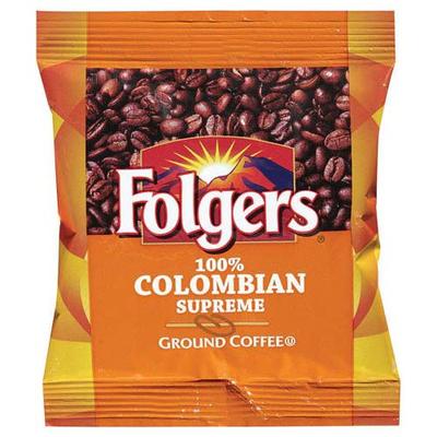 Folgers 100 Percent Colombian Supreme Ground Coffee, 1.75 Ounce (Pack of 42)