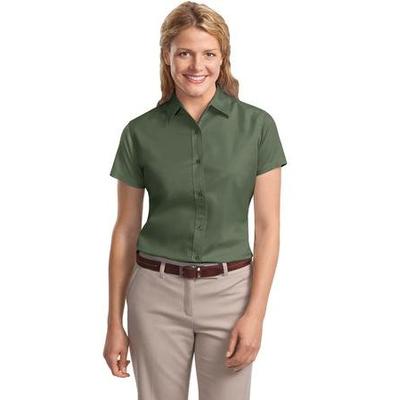 Port Authority Women's Ladies Short Sleeve Easy XL Clover Green