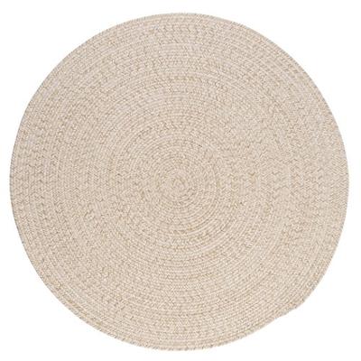 Tremont Round Area Rug, 4 by 4-Feet, Natural
