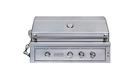 EdgeStar GRL420IBBNG 89000 BTU 42 Inch Wide Natural Gas Built-in Grill with Rotisserie and LED Light