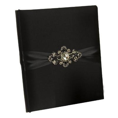 Ivy Lane Design Elizabeth Wedding Memory Book, Black