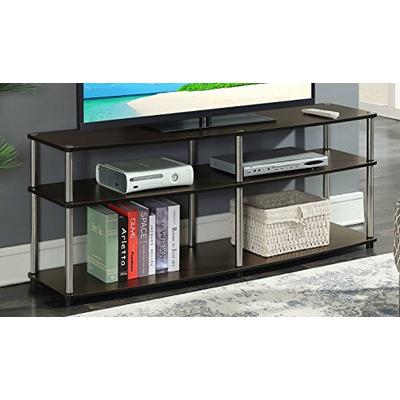 Convenience Concepts 131060ES Designs2Go 3-Tier TV Stand, 60", Espresso