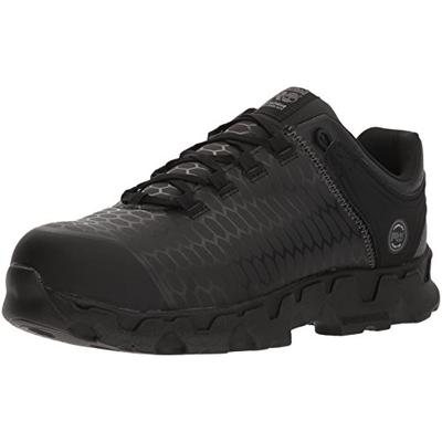 Timberland PRO Men's Powertrain Sport SD+ Industrial Shoe, Black, 9 W US