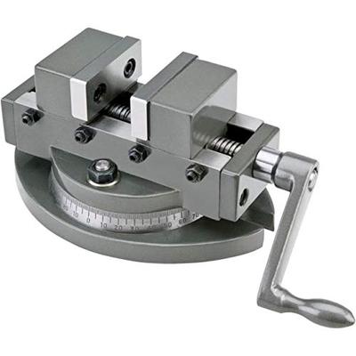Grizzly T10253 2-Inch Mini Self Centering Vise with Swive Length Base
