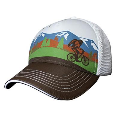 Headsweats Trucker Hat | Bigfoot Bike Mountain Brown