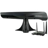 KING KF1001 Falcon Automatic Directional WiFi Antenna with WiFiMax Router and Range Extender - Black screenshot. Bridges & Routers directory of Computers & Software.