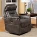 Darby Home Co Chilson 33" Wide Power Glider Standard Recliner Polyester in Brown | 42 H x 31 W x 35 D in | Wayfair BA6584EED1264127AB853F2B20B2C606