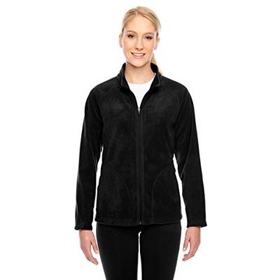 Team 365 Ladies' Campus Microfleece Jacket L Black