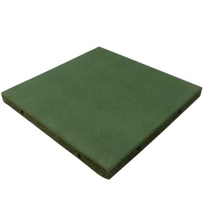 Rubber-Cal "Eco-Safety Interlocking Playground Tiles - 2.50 x 20 x 20 inch - Pack of 4 Playground Ti